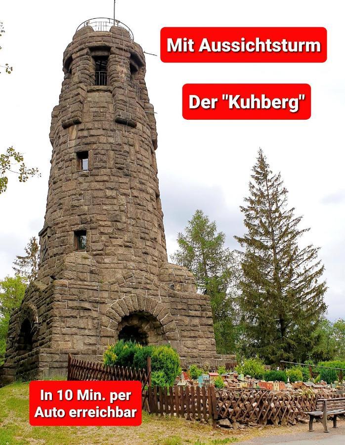 Ferienwohnung "Blick Mylau" - Naehe Freizeitpark Plohn & Weltgroesster Ziegelsteinbruecke Reichenbach im Vogtland Exteriér fotografie