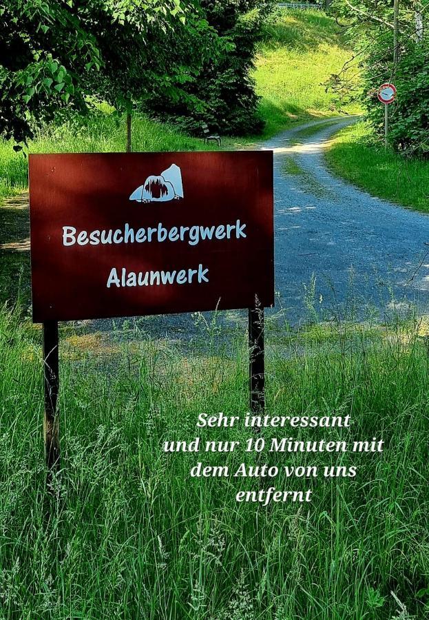 Ferienwohnung "Blick Mylau" - Naehe Freizeitpark Plohn & Weltgroesster Ziegelsteinbruecke Reichenbach im Vogtland Exteriér fotografie