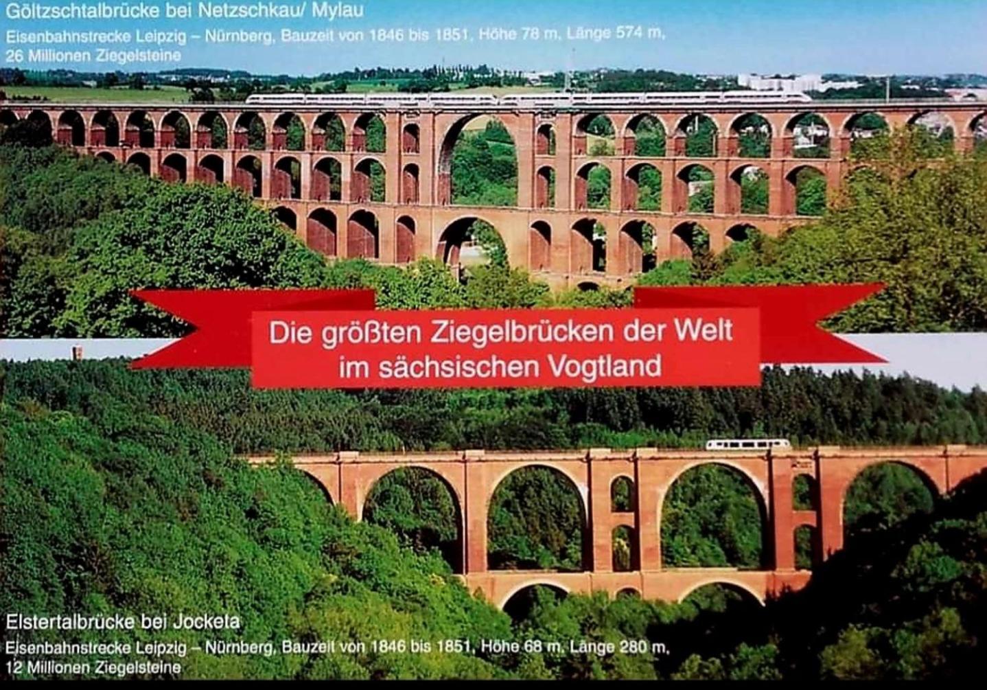 Ferienwohnung "Blick Mylau" - Naehe Freizeitpark Plohn & Weltgroesster Ziegelsteinbruecke Reichenbach im Vogtland Exteriér fotografie